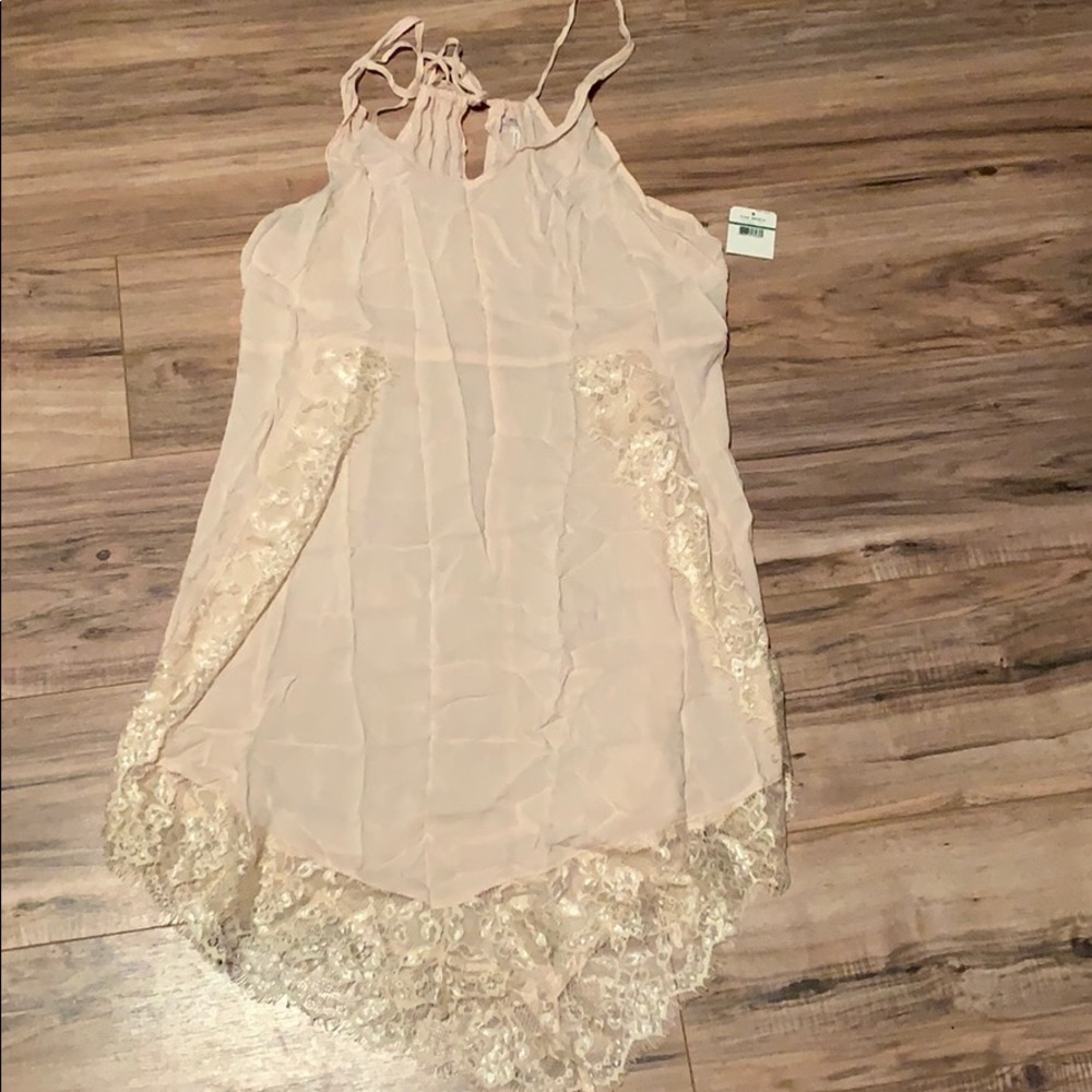 Free People brand new pink dress